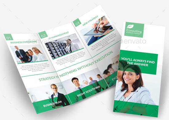 10 Business Consulting Brochure Templates For Facilitating Your Work Template