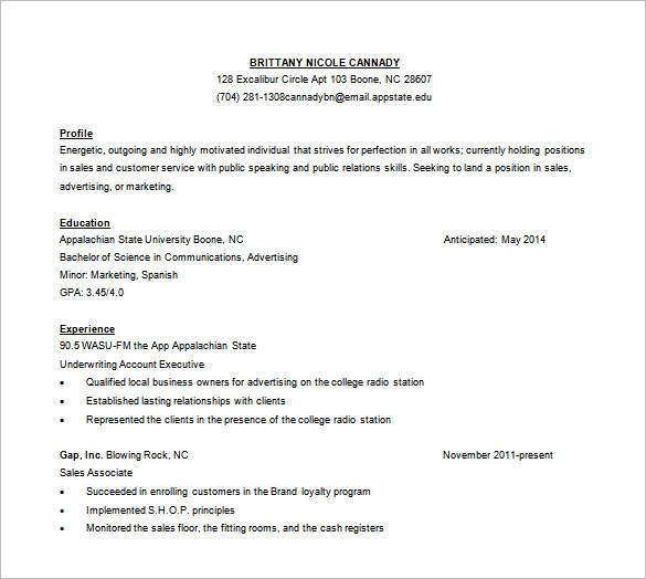 10 Customer Service Resume Templates DOC PDF Excel Free Template