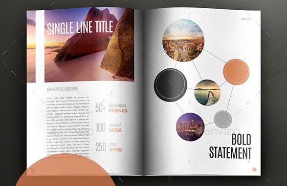 10 Excellent Booklet Design Templates For Flourishing Business PSD Brochure Template