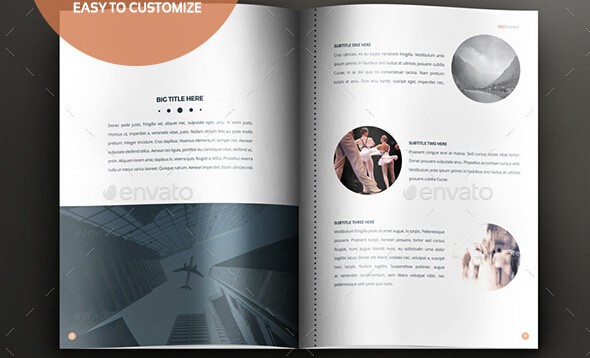 10 Excellent Booklet Design Templates For Flourishing Business PSD Free