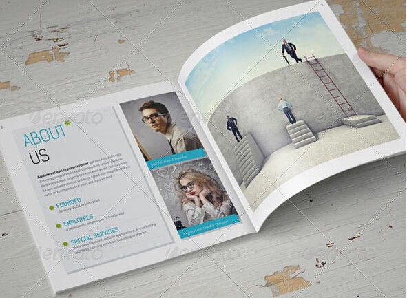10 Excellent Booklet Design Templates For Flourishing Business PSD Multi Page Brochure Template