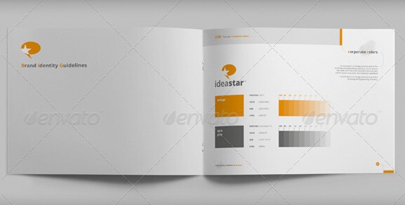 10 Great Beautiful Brand Book Templates To Present Your Branding Template