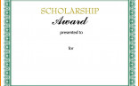 10 Scholarship Award Certificate Examples PDF PSD AI Formats For Certificates