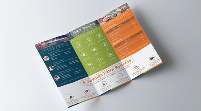 10 Stunning Bank Brochure Templates For Downloading Financial