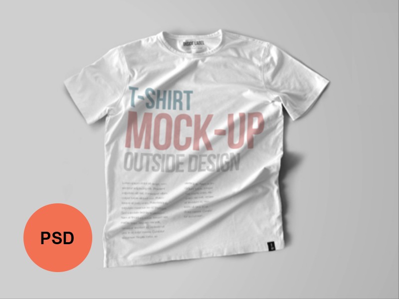 10 T Shirt Mockups Free PSD By Wassim Dribbble Behance Mockup