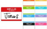 11 Best Hello My Name Images On Pinterest Is Sticker Template