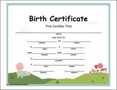 12 Best Reborn Dolls Images On Pinterest In 2018 Printable Birth Certificate For
