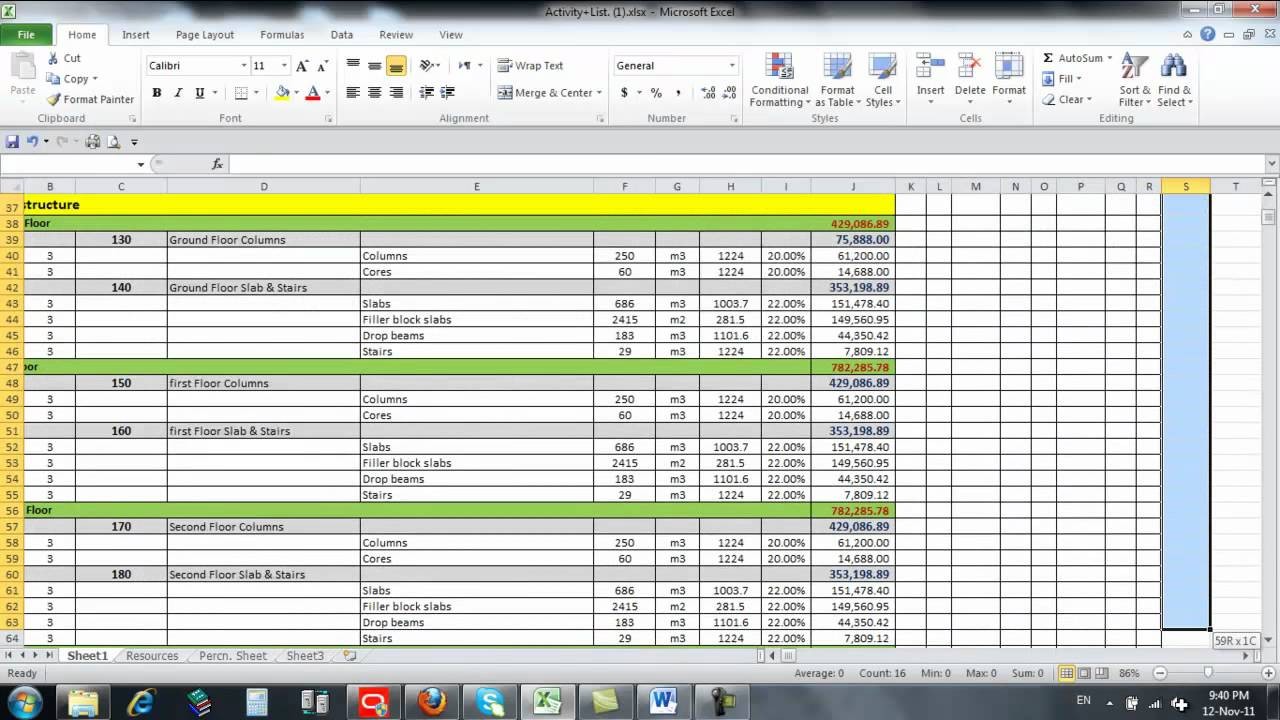 12 Update Time Schedule And Excel Payment Certificate Mp4 YouTube