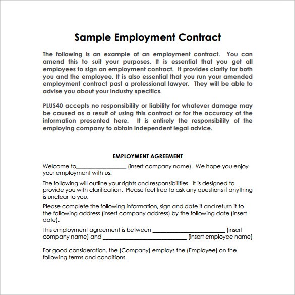 14 Basic Contract Templates Samples Examples Format Sample Will Template Free