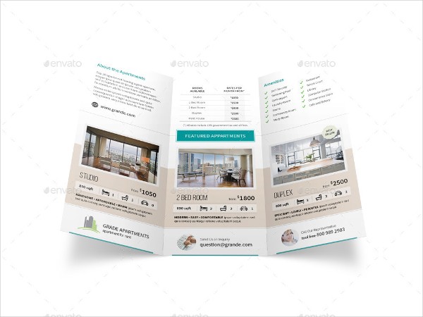 15 Apartment Brochure Templates PSD AI Free Premium