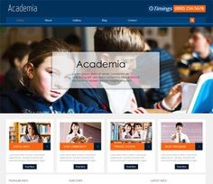 15 Best Free Education HTML Templates Images On Pinterest Html