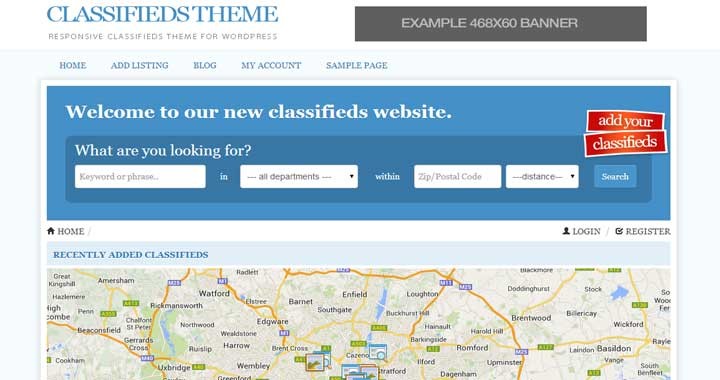15 Best WordPress Classified Themes For Online Ads 2017 Template Free
