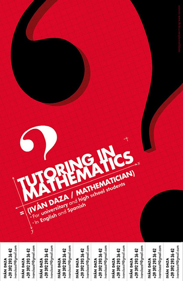 15 Cool Tutoring Flyers Printaholic Com Math Brochure