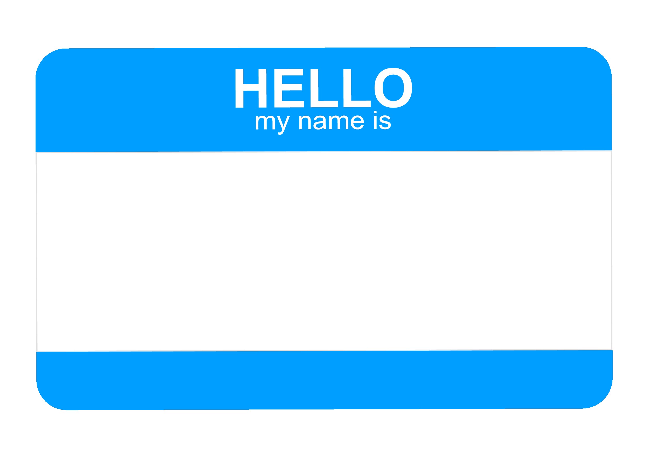 15 Hello My Name Is Sticker Png For Free Download On Mbtskoudsalg Badge Template