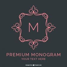 16 Best MONOGRAMAS Images On Pinterest Monograms Vectors And Amor Monogram Vector Free Download