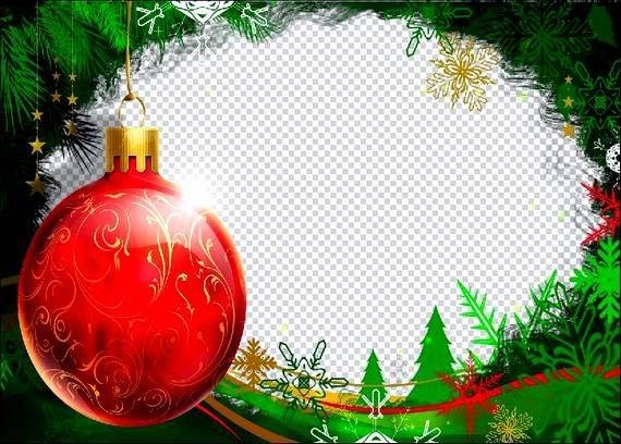 16 Free Psd Christmas Templates For Photoshop Images