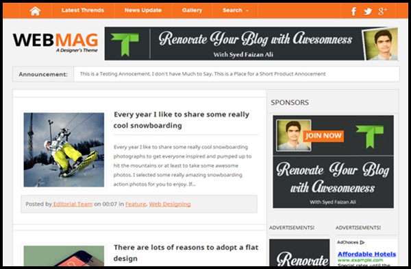 16 Latest Free Blogger Template In 2013