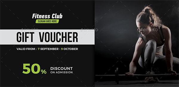 17 Gym Gift Voucher Template Free Photoshop Vector Downloads