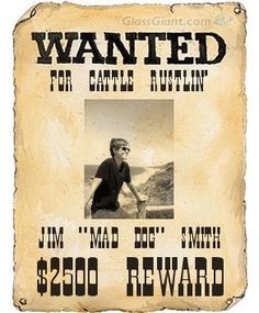 18 Best Wanted Poster Ideas Images On Pinterest Anniversary Party