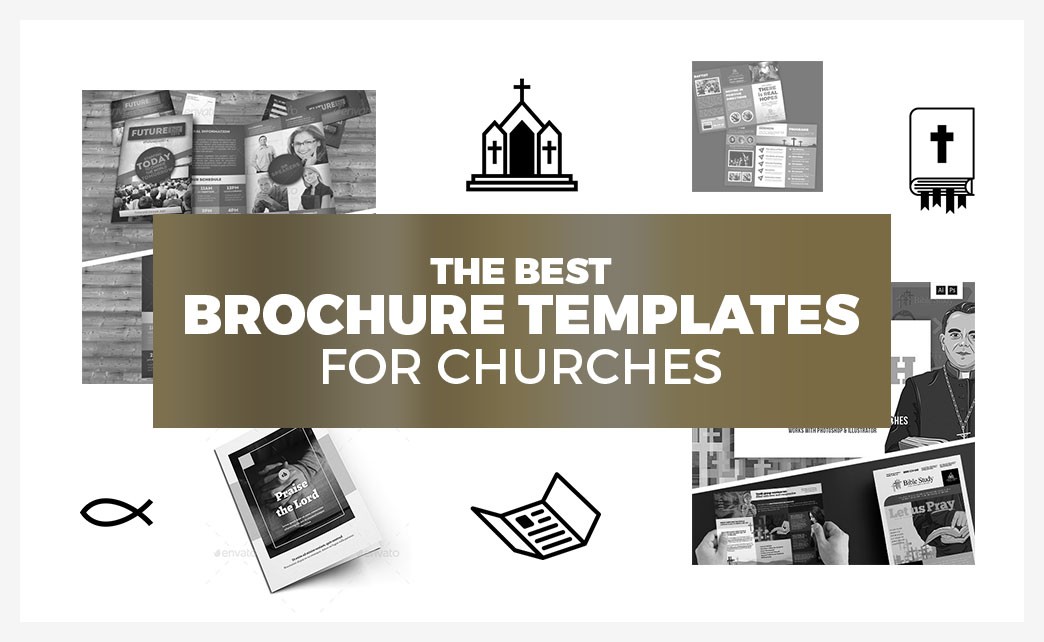 18 Church Brochure Templates For Modern Churches DesignerCandies Ideas
