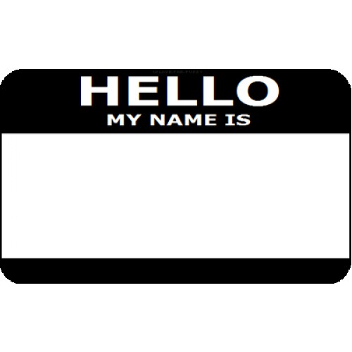 19 Hello My Name Is Svg Transparent HUGE FREEBIE Download For Badge Template
