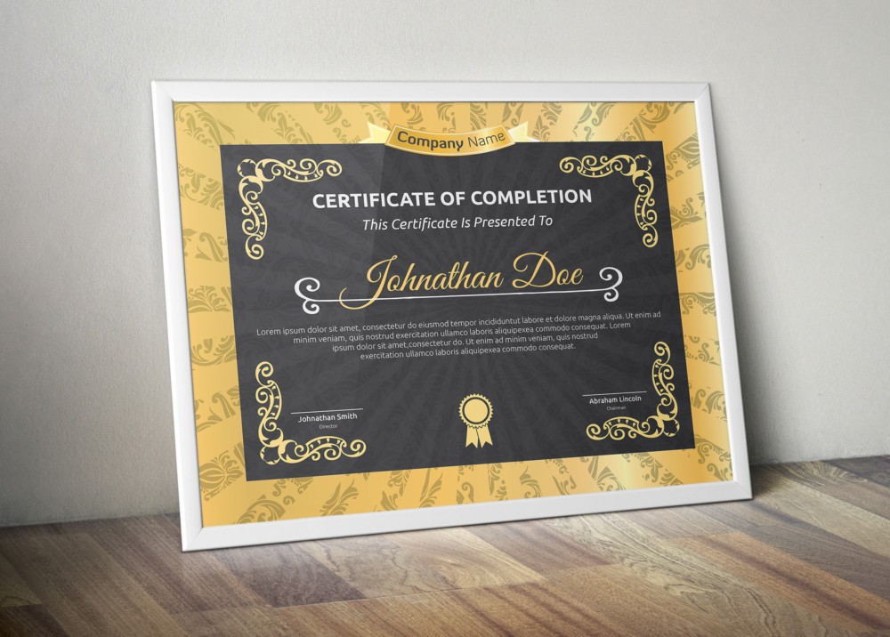20 Award Certificate Template Word EPS Ai And PSD Eps