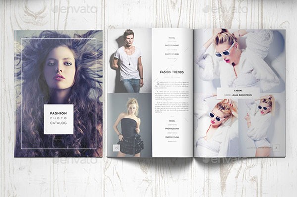 20 Awesome InDesign PSD Photography Brochure S Web Fashion