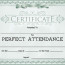 21 Attendance Certificate Templates DOC PDF PSD Free Perfect Printable