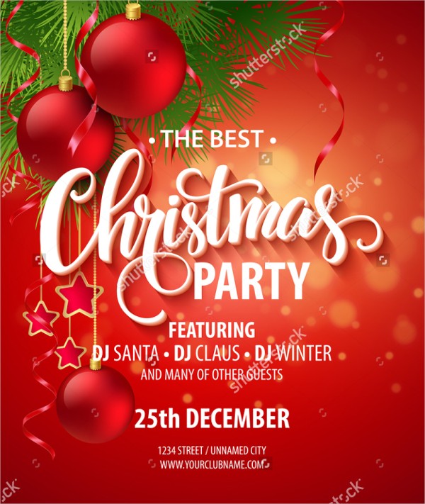 21 Christmas Party Invitation Templates Free Psd Vector Ai Eps Ecard Download