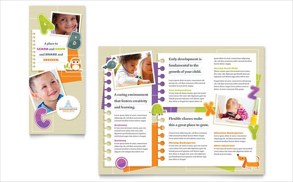 21 Preschool Brochure Free PSD AI EPS Format Download Ideas