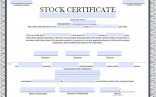 21 Stock Certificate Templates Word PSD AI Publisher Free Corporate Template