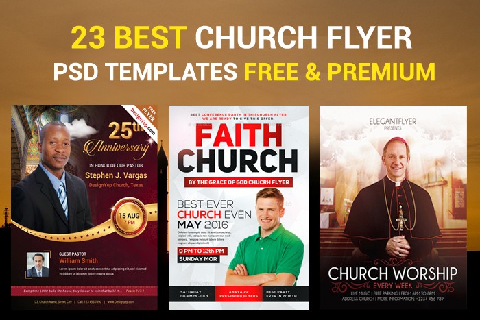 23 Church Flyer Psd Templates Free Premium Designyep