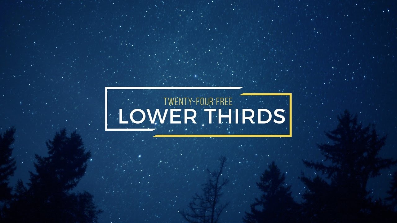 24 Free Lower Thirds For After Effects RocketStock Com YouTube Rocketstock Download