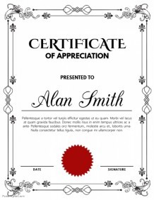 240 Customizable Design Templates For Certificate PosterMyWall Custom Of Appreciation