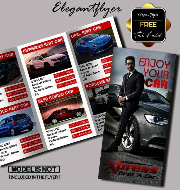 25 Best Free PSD Brochure Templates For Download In 2016 Car Template