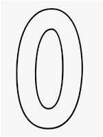 25 Large Printable Numbers Free Best Coloring Pages Picture Number