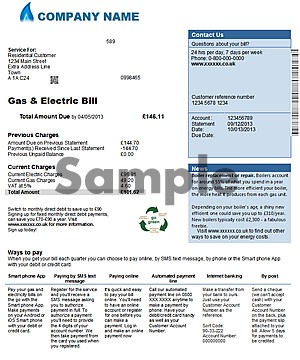 26 Images Of Template Utility Bill Helmettown Com Fake
