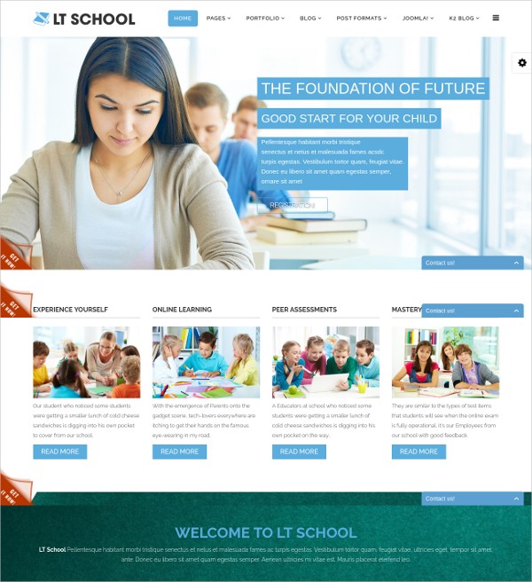 27 Free Education Website Themes Templates Premium Html Download