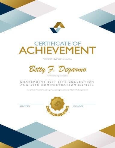 27 Printable Award Certificates Achievement Merit Honor Academic