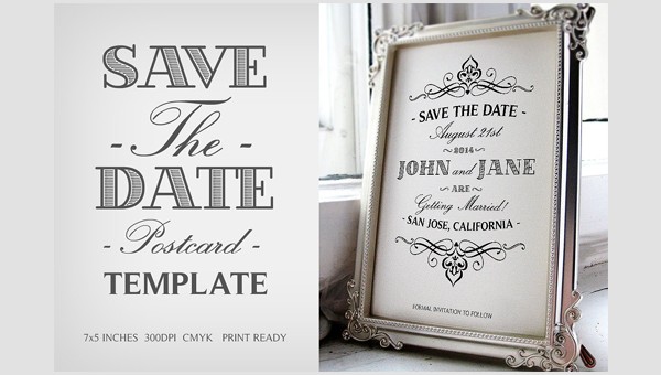 27 Save The Date Wedding Invitations Free Premium PSD Downloads Template Psd