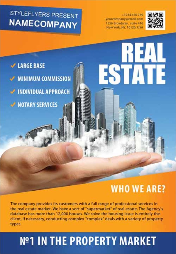 28 Real Estate Flyer Templates Free PSD AI EPS Format Download Brochure