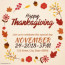 3 900 Customizable Design Templates For Thanksgiving Invitation Template