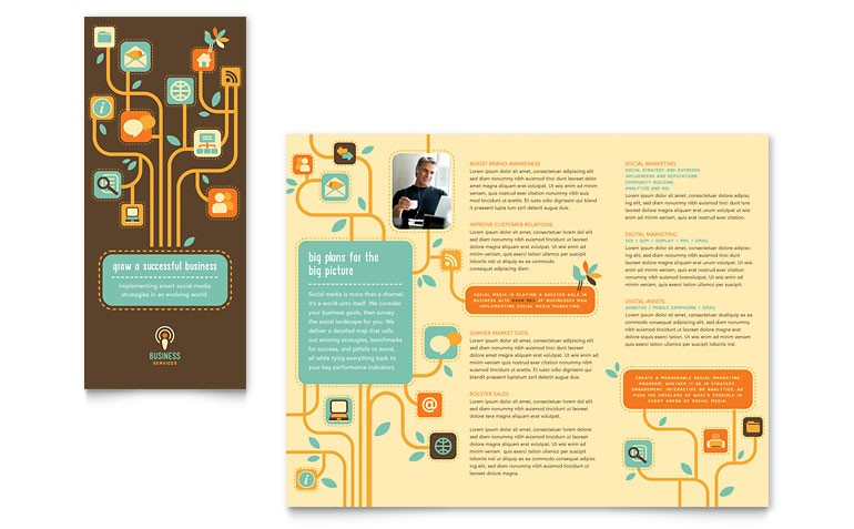 3 Fold Brochure Template Free Download Publisher