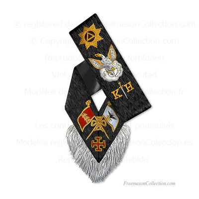 30th Degree Sash Masonic Chapter Regalia Freemason