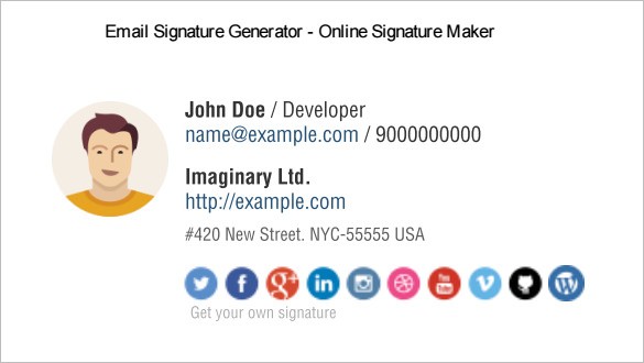 31 Best Email Signature Generator Tools Online Makers Free Html