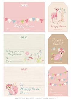 33 Best Easter Labels Label Templates Images On Pinterest Gift Card Template