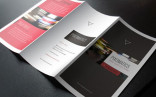 33 Free And Premium PSD EPS Brochure Design Templates Designmodo 2 Fold Template Photoshop