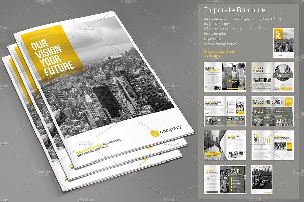 33 Real Estate Brochure Designs Examples PSD Word