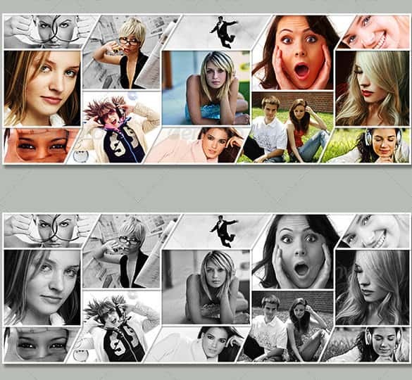 39 Photo Collage Templates Free PSD Vector EPS AI Indesign Template Photoshop