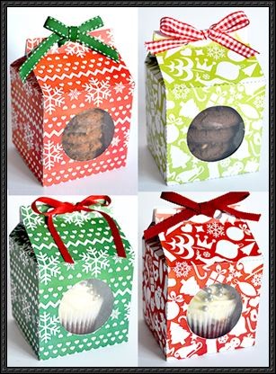 4 Gift Box Papercrafts Free Templates Download